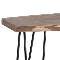 Online Konsolentisch mit Baumkante Holzplatte Akazie - Cornelys Tische