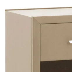 Sale Kunstleder Nachtkonsole Puladium mit Schublade Kommoden