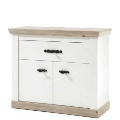 Best Landhaus Dielenmöbel Kombination - Nedita I (fünfteilig) Garderoben