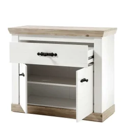 Best Landhaus Dielenmöbel Kombination - Nedita I (fünfteilig) Garderoben