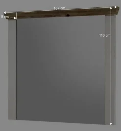 Best Landhaus Dielenmöbel Kombination - Nedita I (fünfteilig) Garderoben