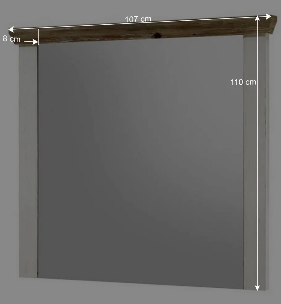 Best Landhaus Dielenmöbel Kombination - Nedita I (fünfteilig) Garderoben