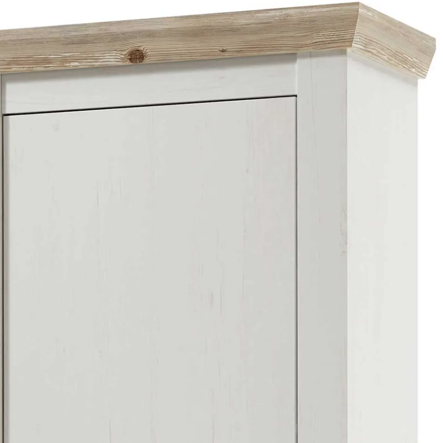 Best Landhaus Dielenmöbel Kombination - Nedita I (fünfteilig) Garderoben