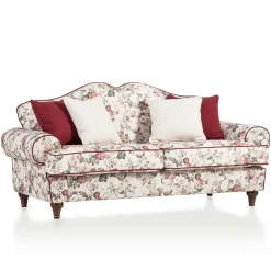 Best Landhaus Dreisitzer Sofa mit Blumen - Baonga Sofas