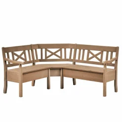 Best Landhaus Eckbank Giurgia mit Stauraum Sitzbank