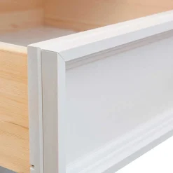 Sale Landhaus Nachtkommode mit zwei Schubladen - Bordona Kommoden