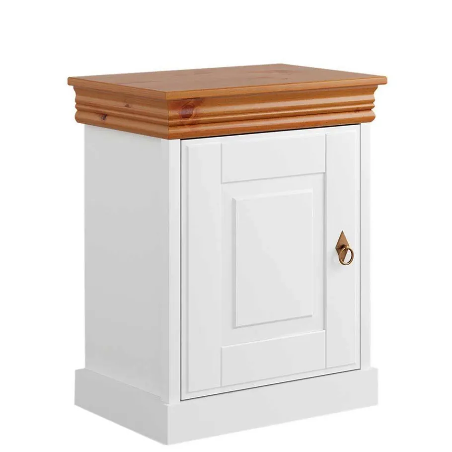 Sale Landhaus Nachtschrank mit Drehtür - Varicano Kommoden