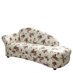 Best Landhaus Recamiere mit Blumen Stoff - Nitesa Sofas