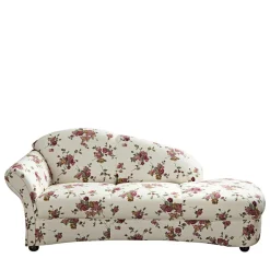 Best Landhaus Recamiere mit Blumen Stoff - Nitesa Sofas