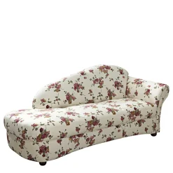 Best Landhaus Recamiere mit Blumen Stoff - Nitesa Sofas
