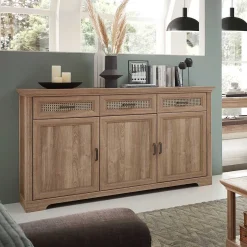 Sale Landhaus Sideboard in Eiche Optik - Barack Sideboards