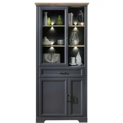 Best Landhaus TV Anbauwand zweifarbig - Thumbs (dreiteilig) Wohnwände