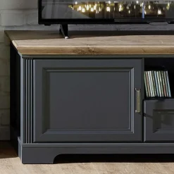 Best Landhaus TV Board in Grau - Thumbs Tv & Hifi-Möbel|Lowboards
