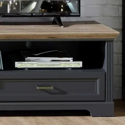 Best Landhaus TV Board in Grau - Thumbs Tv & Hifi-Möbel|Lowboards