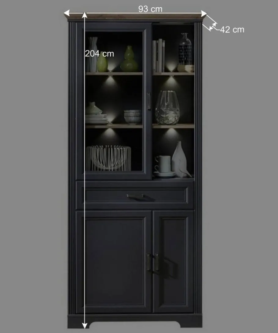 Landhaus TV Wohnmöbel Set - Thumbs (dreiteilig) Wohnwände