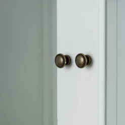 Best Landhaus Vitrine Calavon in Weiß Vitrinen|Schränke