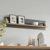 Best Landhaus Wandboard in Grau und Kiefer - Eromsia (2er Set) Regale