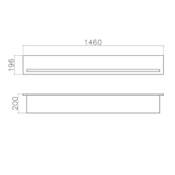 Landhaus Wohnkombination mit TV Board - Diatara (vierteilig) Wohnwände