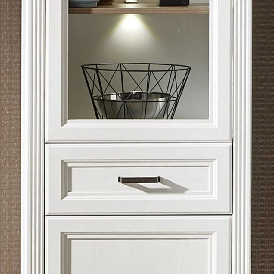 New Landhaus Wohnmöbel Set - Sinolita (vierteilig) Wohnwände