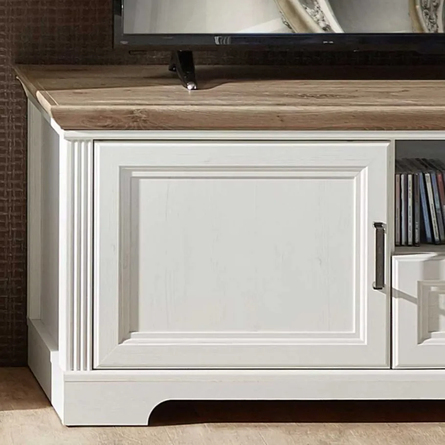 New Landhaus Wohnmöbel Set - Sinolita (vierteilig) Wohnwände