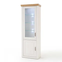 Outlet Landhaus Wohnwand als Möbel-Set - Samula (vierteilig) Wohnwände