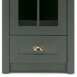 Sale Landhaus Wohnwand in Dunkelgrün - Niestov (vierteilig) Wohnwände