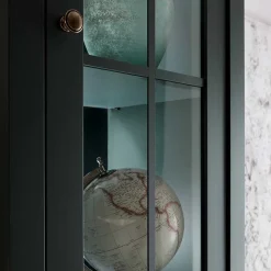 Sale Landhaus Wohnwand in Dunkelgrün - Niestov (vierteilig) Wohnwände