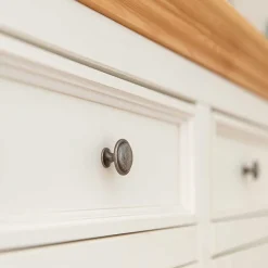 Outlet Landhaus Wohnwand Möbel - Vitablo (fünfteilig) Wohnwände