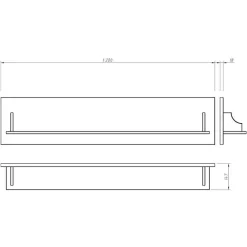 Outlet Landhaus Wohnwand Möbel - Vitablo (fünfteilig) Wohnwände
