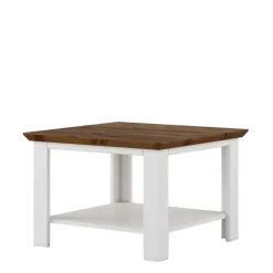 New Landhaus Wohnzimmertisch aus Kiefer zweifarbig - Zalya Tische