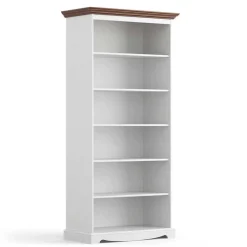 Best Landhaus-Bücherregal mit sechs Fächern - Manipur Regale