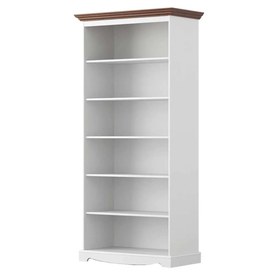 Best Landhaus-Bücherregal mit sechs Fächern - Manipur Regale