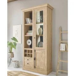 Clearance Landhaus-Wohnwand Set - Hengas (vierteilig) Wohnwände