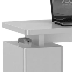 Sale Laptop-Tisch Eminia in Hochglanz Weiß Tische