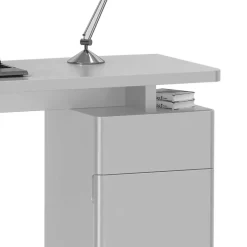 Sale Laptop-Tisch Eminia in Hochglanz Weiß Tische