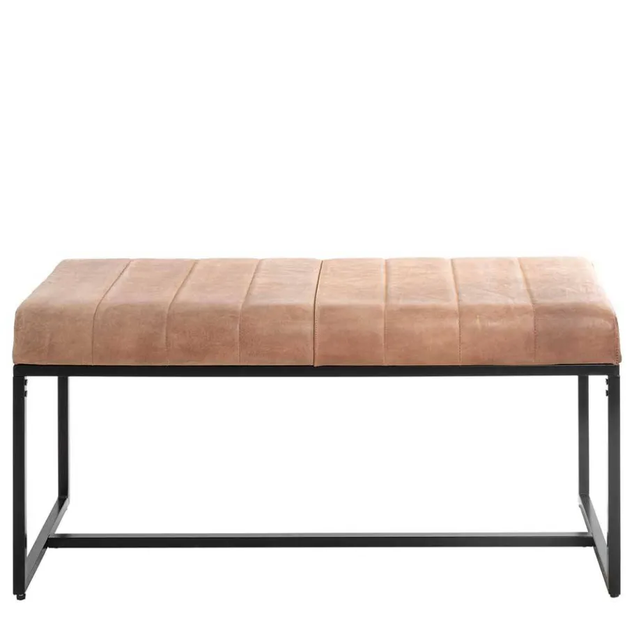 Best Leder Polsterbank in Braun - Eccossi Sitzbank