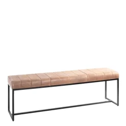 Best Leder Polsterbank in Braun - Eccossi Sitzbank