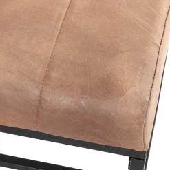 Best Leder Polsterbank in Braun - Eccossi Sitzbank