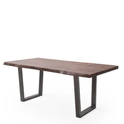Hot Live Edge Tisch in Walnuss Braun - Typhanie Tische