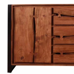 Best Loft-Stil Anrichte Smantana aus Akazie Massivholz Sideboards
