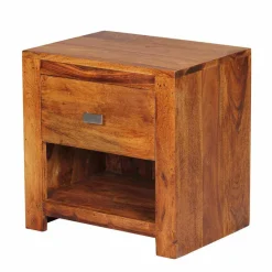 Sale Markanter Nachttisch Hoslo aus Holz massiv Kommoden