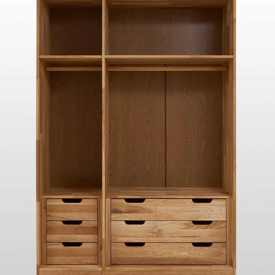 Sale Massiv Holzschrank Cranos aus Wildeiche Kleiderschränke|Schränke