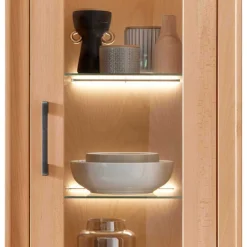 Hot Massive Anbauwand aus Kernbuche - Sarosca (vierteilig) Wohnwände