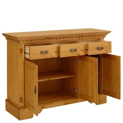 Discount Massive Landhaus Schränke als Set - Fausanda (fünfteilig) Wohnwände