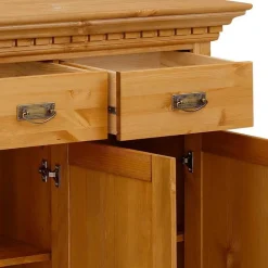 Discount Massive Landhaus Schränke als Set - Fausanda (fünfteilig) Wohnwände