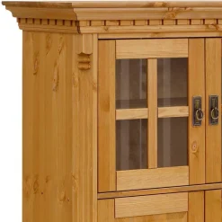 Discount Massive Landhaus Schränke als Set - Fausanda (fünfteilig) Wohnwände