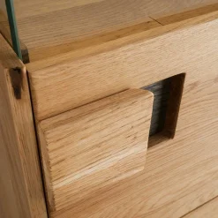 Sale Massive Wohnzimmereinrichtung mit LED - Xeddos (dreiteilig) Wohnwände