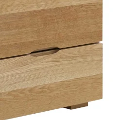 Best Massivholz Nachttisch Sofie mit zwei Schubladen Kommoden