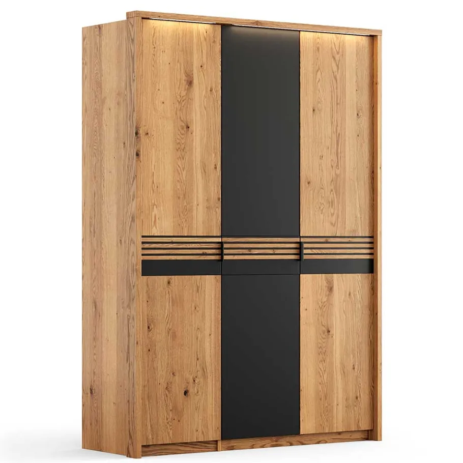Best Massivholz Schlafzimmerschrank aus Eiche - Agusto Kleiderschränke|Schränke