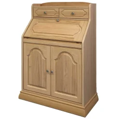 Best Massivholz Sekretär aus Eiche geölt - Catuella Highboards